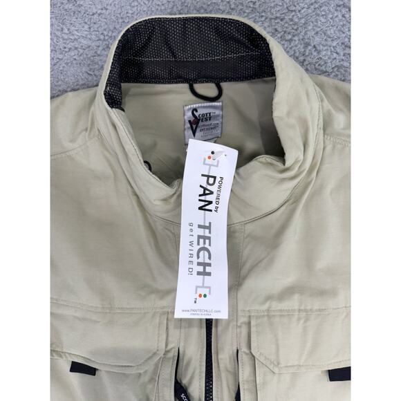 SCOTTeVEST Travel Vest Multi Pocket Tech Gadget Version 1.0 Men Size Large - Picture 4 of 14